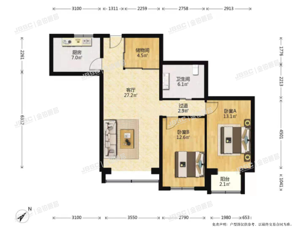 丰台区 怡海花园富泽园2号楼1811室