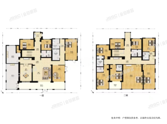 昌平区 富泉花园2区27号1至2层（别墅）