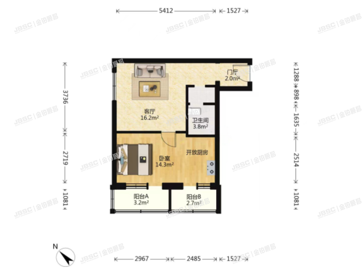朝阳区 松榆西里67号楼309室