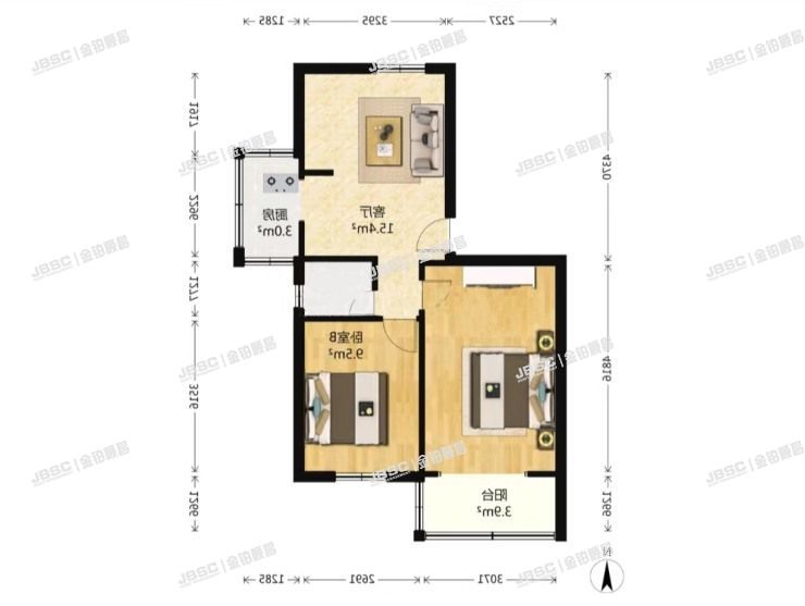 大兴区 黄村西里33号楼1单元402室