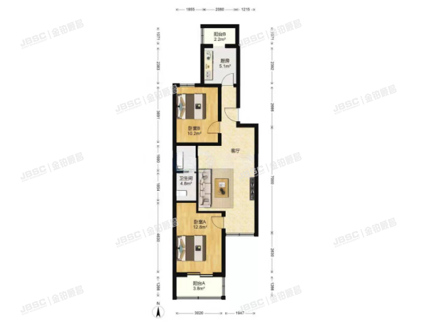 石景山区 黄南苑3号楼4单元