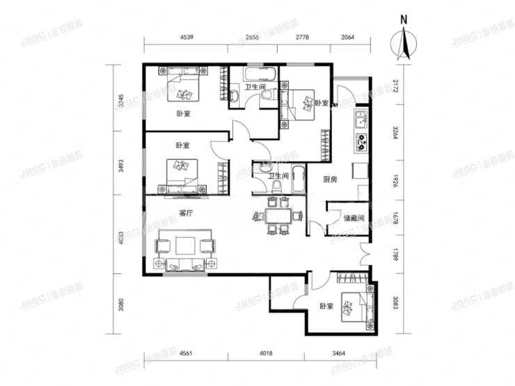 朝阳区 光华路2号院3号楼23层2705室（阳光100国际公寓）