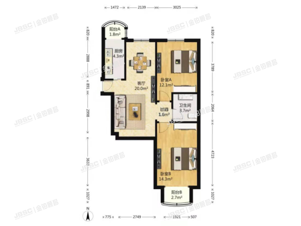 房山区 良乡西潞园一里5号楼4单元401室