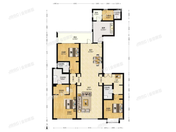朝阳区 天立街19号院5号楼9层1单元1002室（富力十号）