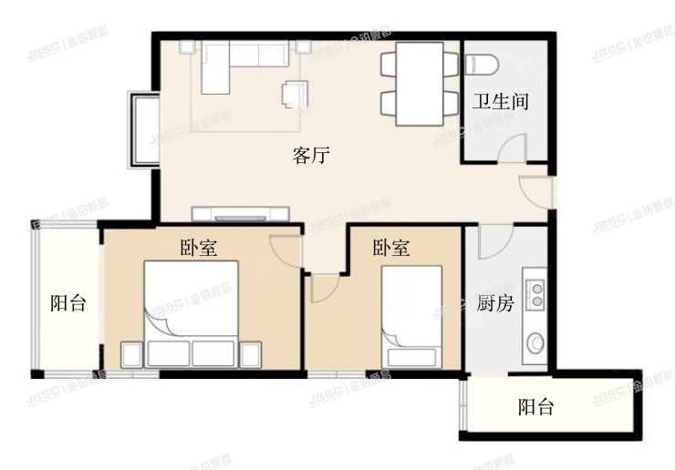 朝阳区 六里屯5号楼2103室（丽水嘉园）