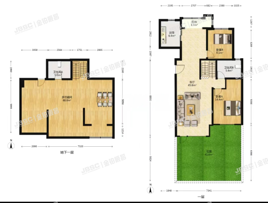 丰台区 长青路88号院42号楼2单元101室（领秀翡翠墅）