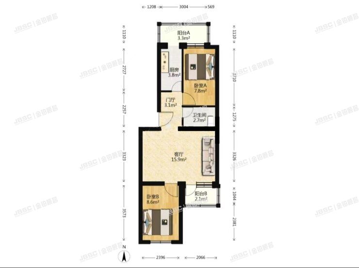 房山区 矿机北路7号楼5层251室