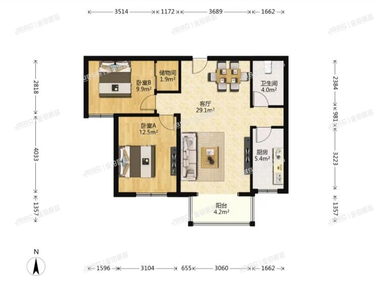 朝阳区 三间房南街3号院2号楼6层4单元24062室（天泰苑A8区）