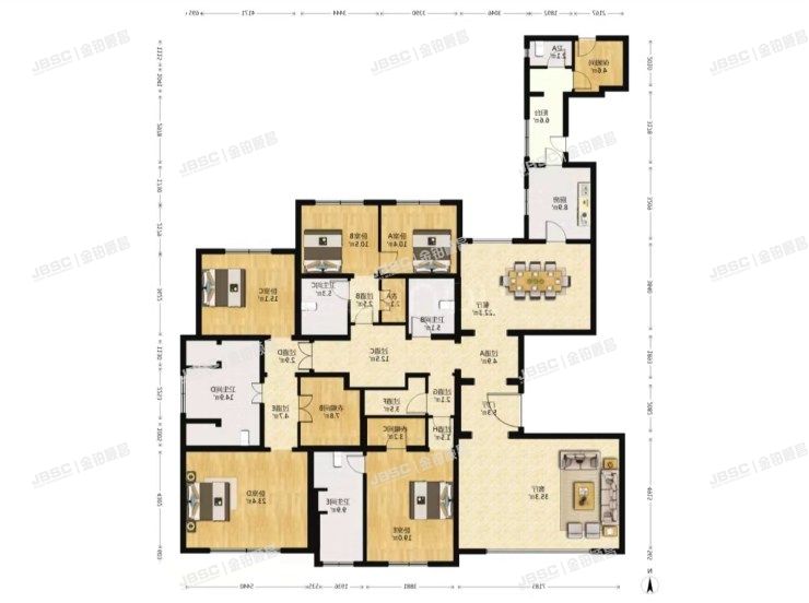 朝阳区 望京东园三区3号楼1601室（远洋万和公馆）