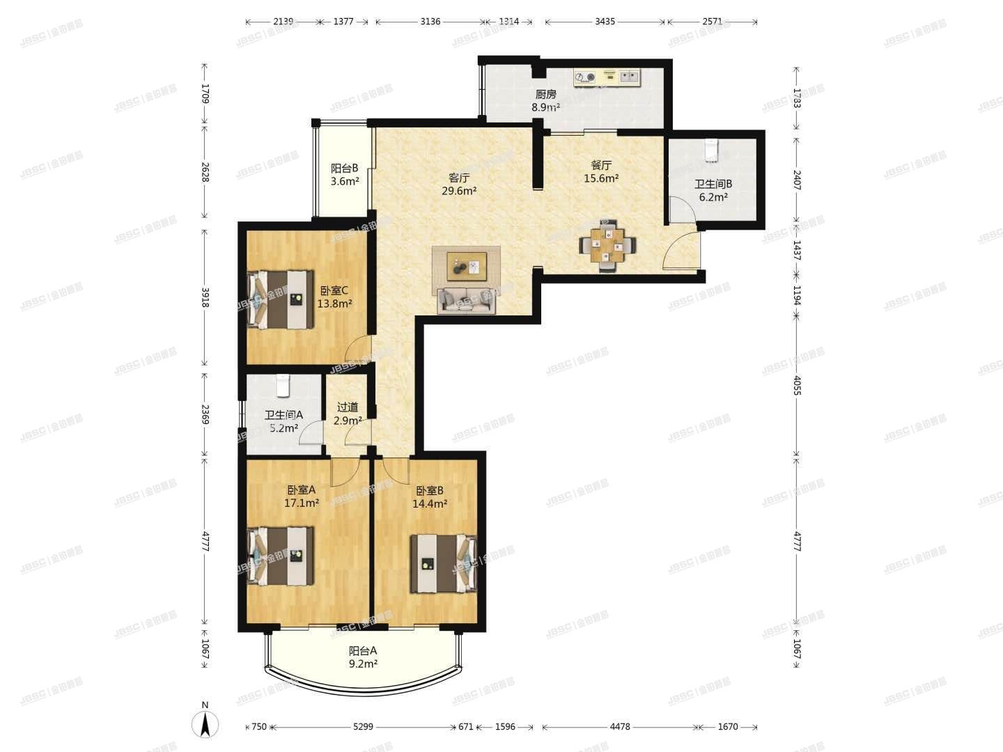 朝阳区 华威里1号楼28-28E、28-28G室（翌景嘉园）共2套