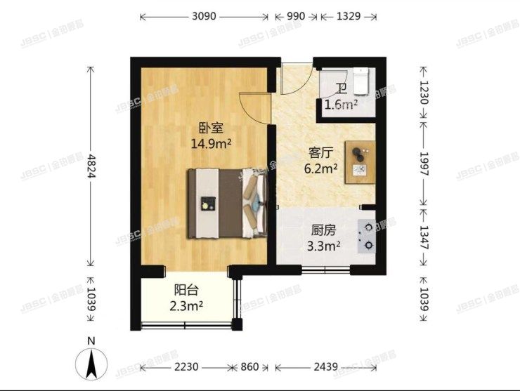 丰台区 蒲黄榆三里2号楼2单元402室