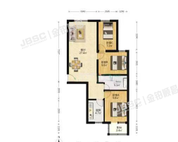东城区 西花市南里西区4号楼8单元1204室（新景家园）