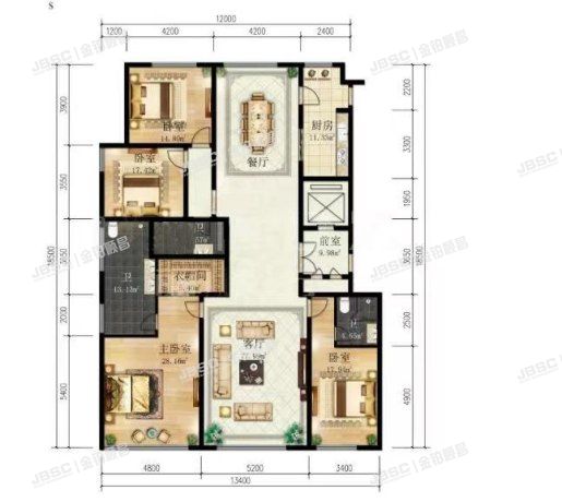 东城区 香河园街9号院2号楼1单元1301室（使馆壹号院）
