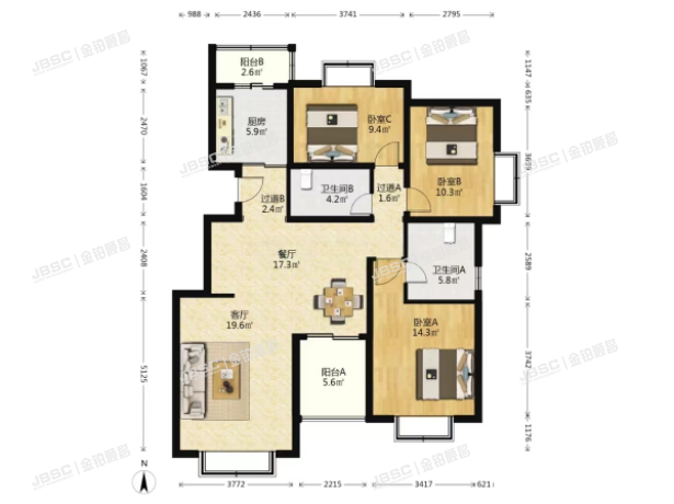 通州区 杨庄南里20号楼8层282室（新华联家园北区）