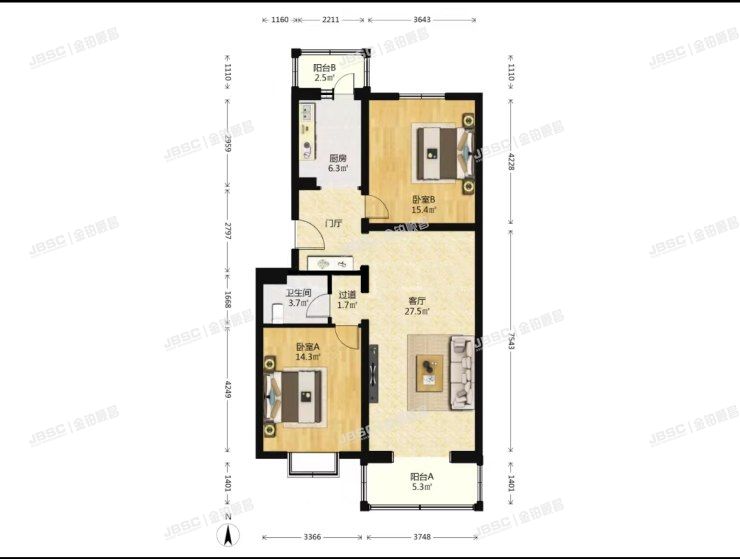 通州区 西潞苑18号楼6层361室