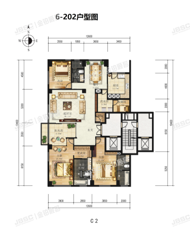 海淀区 万柳华府北街9号院6号楼202室（万柳书院）