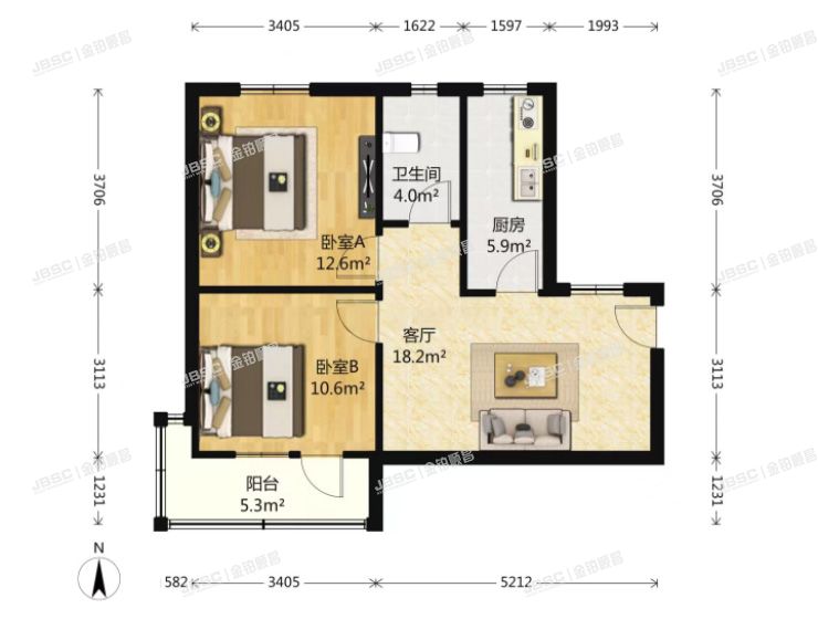 石景山区 苹果园三区5号楼