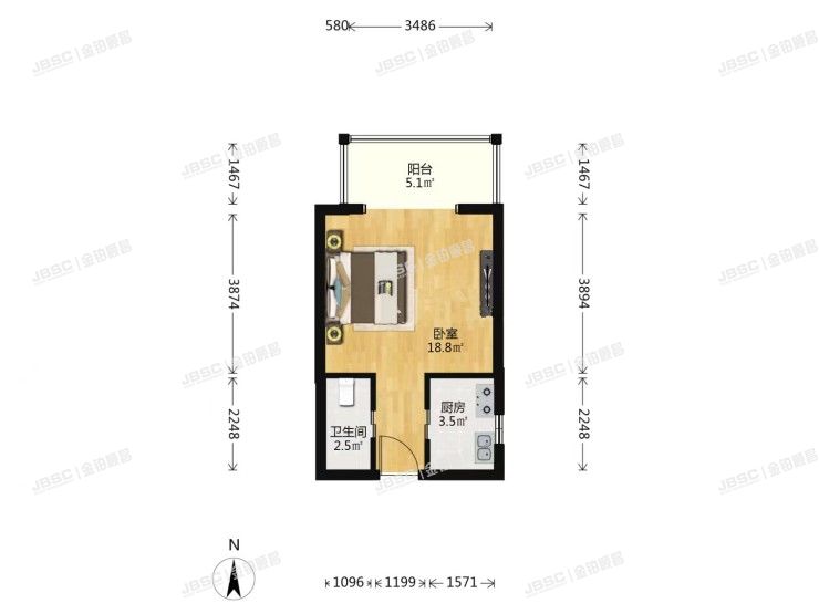 丰台区 嘉园三里18号楼9层1002室