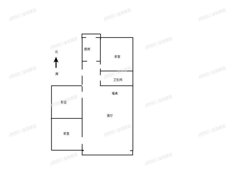 密云区 兴云小区8号楼2单元501室