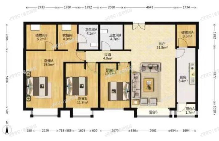 朝阳区 广渠门外大街五号院10号楼1602室（富力城D区）
