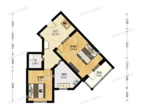东城区 长青园24号楼1单元303室