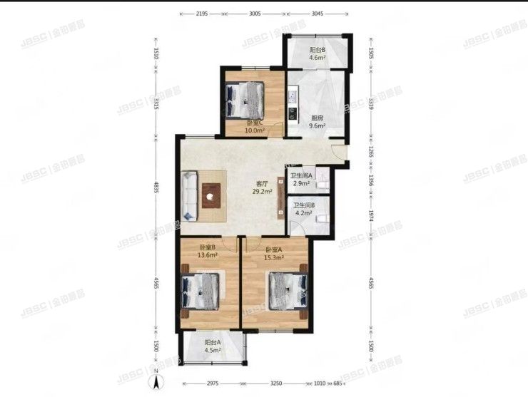 顺义区 裕龙花园六区25号楼2单元202室