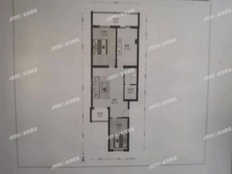 房山区 城关办事处西大街30号院4号楼6单元301室（洪福家园）
