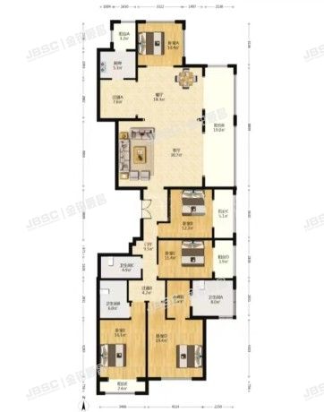 门头沟区  西山御园16号楼1301室