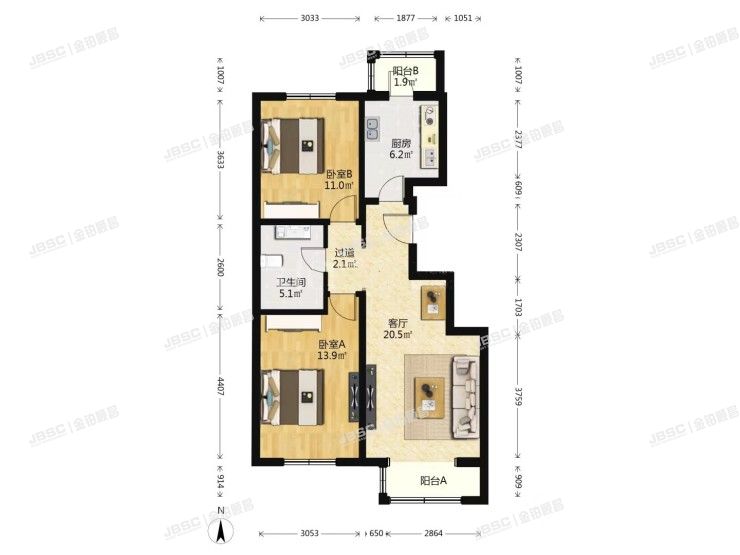 大兴区 庆丰西路1号院11号楼2单元1701室（天宫院小区）