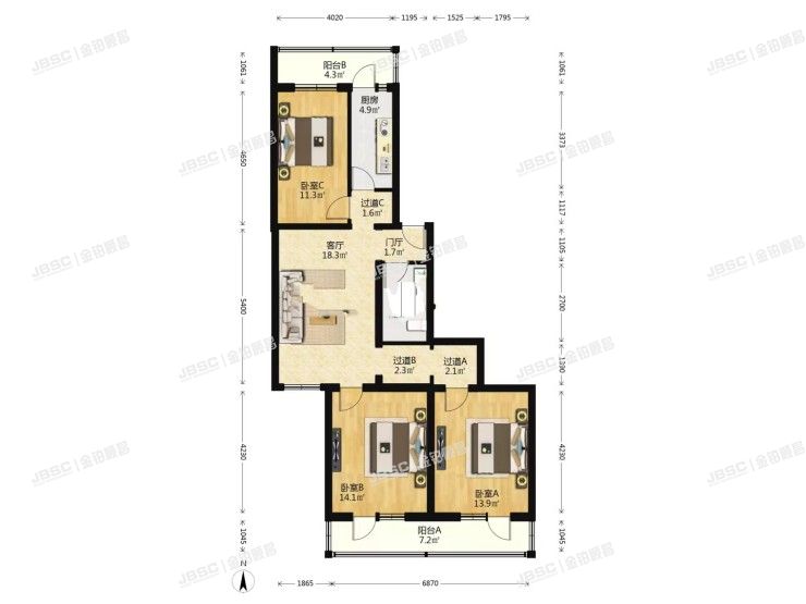 丰台区 卢沟桥南里16号楼10单元201室
