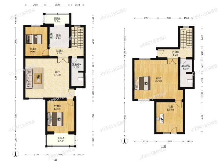 房山区 碧桂园24号楼2单元601室