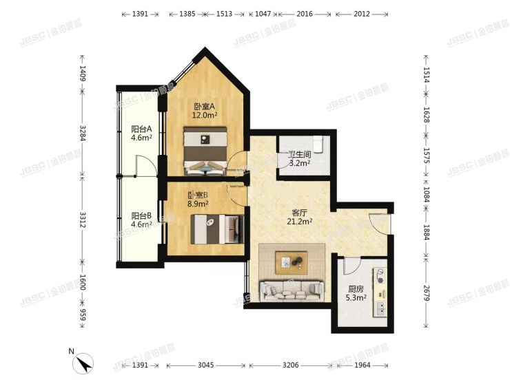 石景山区 六合园23号楼