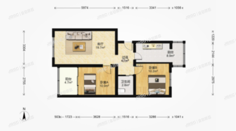 房山区 昊天大街114号6号楼6单元401室（昊天温泉家园）