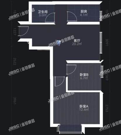 丰台区 程庄路20号院7号楼1单元1302室（彩虹家园）
