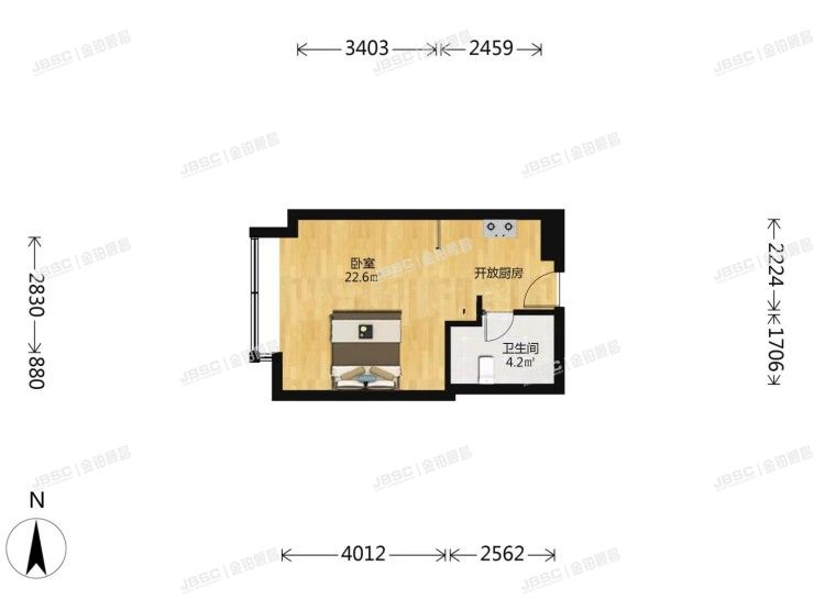 东城区 东直门外大街乙36号院25号楼15层1单元1820室（海晟名苑北区）