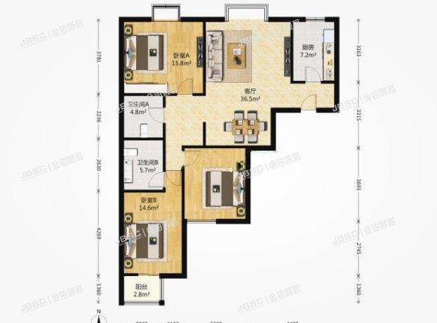东城区 广渠门内大街86号4号楼2单元202室（新裕家园）