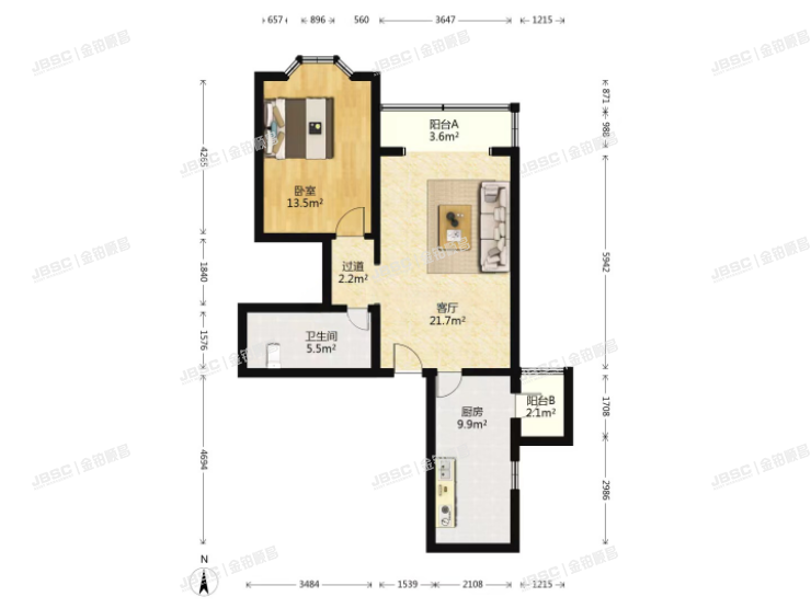 门头沟区 新桥家园2号楼20-A东