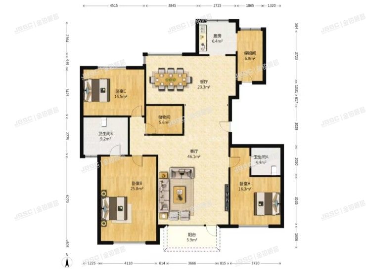 海淀区 马连洼竹园31号楼7层2单元8028室（西山华府禧园）