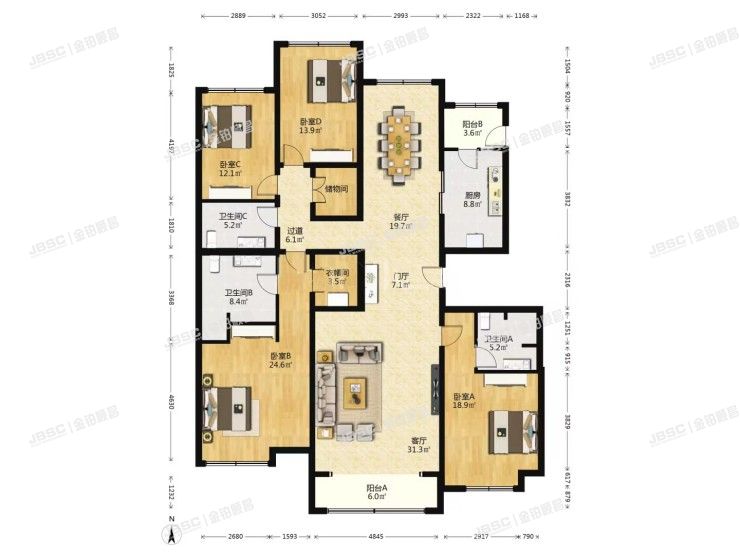 大兴区 乐园路20院25号楼4层2单元501室（华润公元九里）