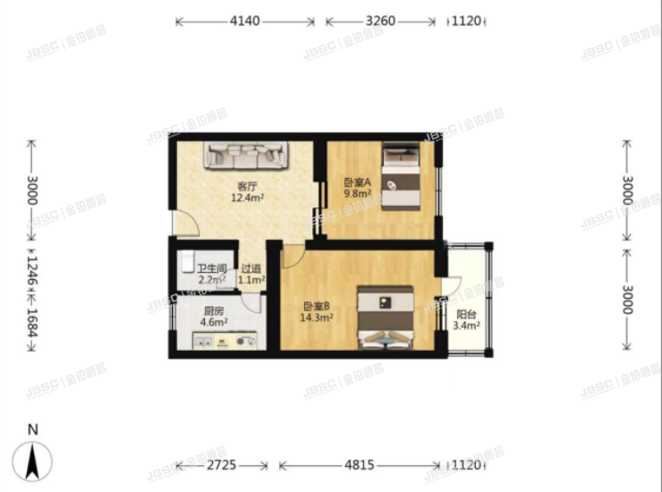 西城区 马连道路甲18号院2号楼302室