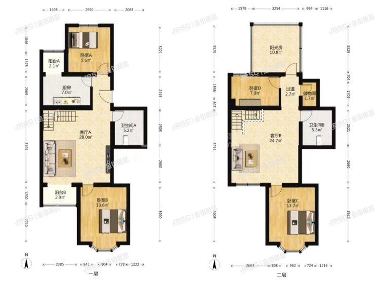 房山区 金鑫苑1号楼3单元602室