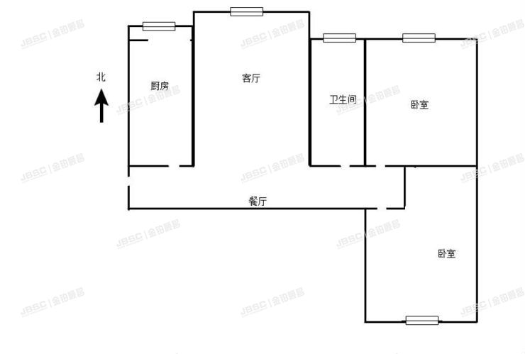 密云区 檀营北街2号院1号楼2单元301室（檀营国际生态城南区）
