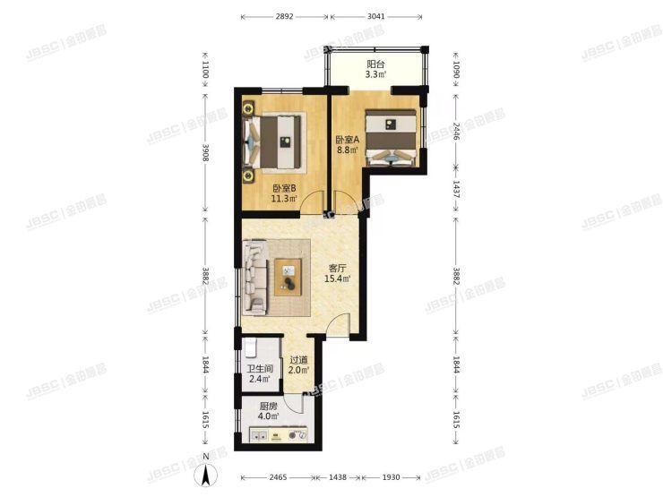 丰台区 新华街三里6号楼1710室