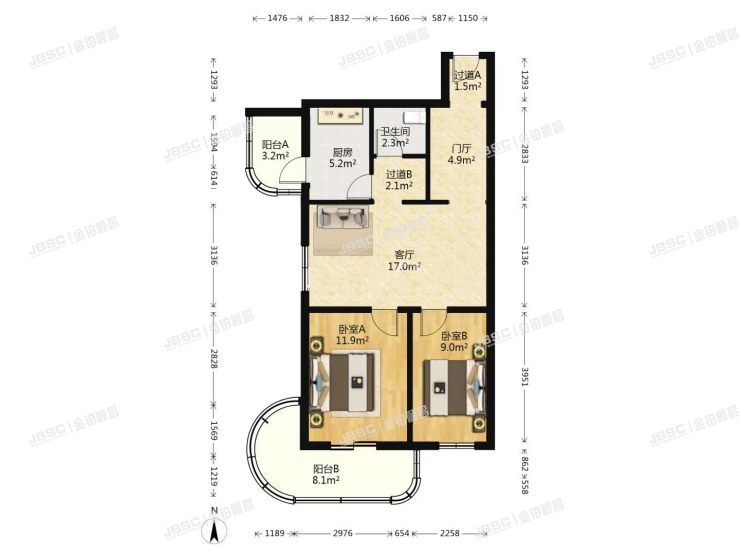 丰台区 西罗园二区8号楼507室（宝汇苑）