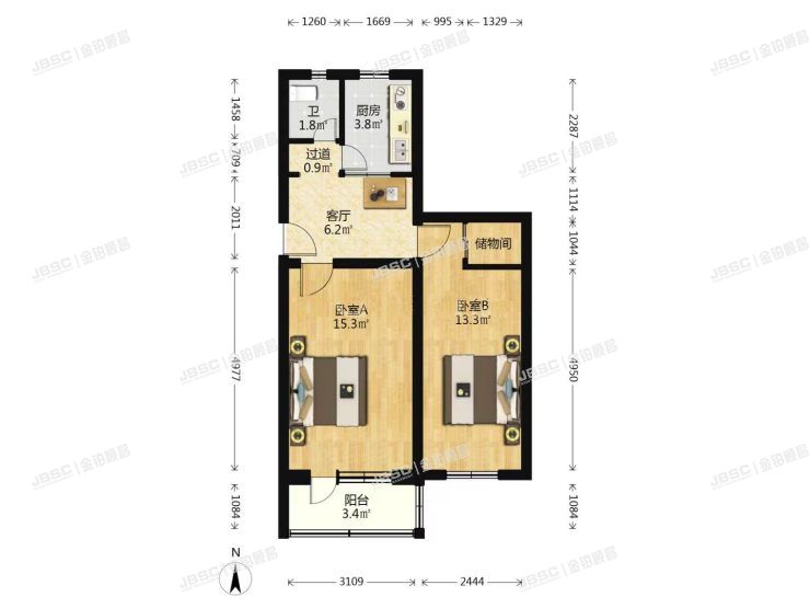 丰台区 看丹路4号院4号楼4单元41室