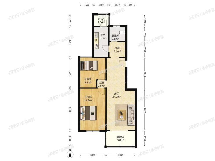 丰台区 小井润园一区7号楼4单元101室