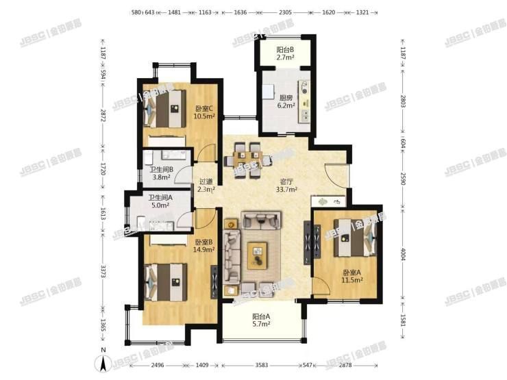 大兴区 香海园27号楼1单元1002室（顺驰领海）
