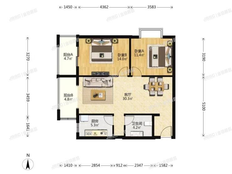 丰台区 马家堡西路28号院2号楼11层1111室（瑞丽江畔）