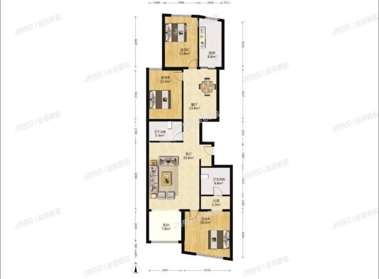 东城区 朝阳门内大街288号院2号楼11层2单元1202室（禾风相府）