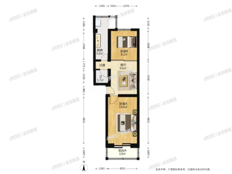 丰台区 东山坡一里15号院1号楼5单元201室